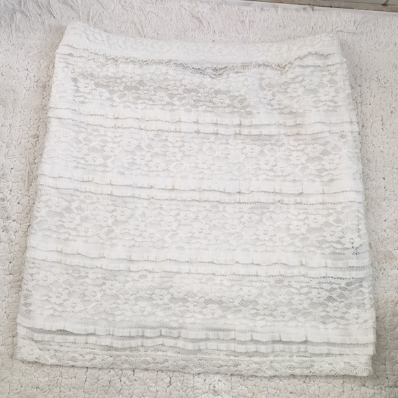 White Mini Skirt!