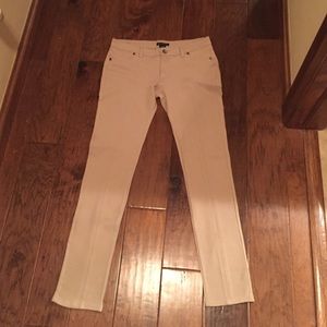 NEW tan Ci Sono stretch pants sz L (9/10) Cute!