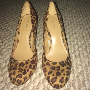 Leopard heels