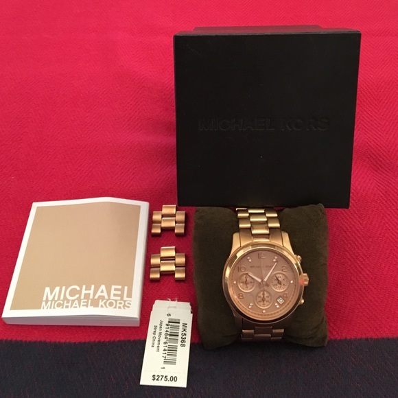 Michael Kors Accessories - Limited Edition Michael Kors Rose Gold Watch