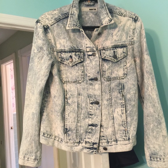 Top shop motto denim jacket