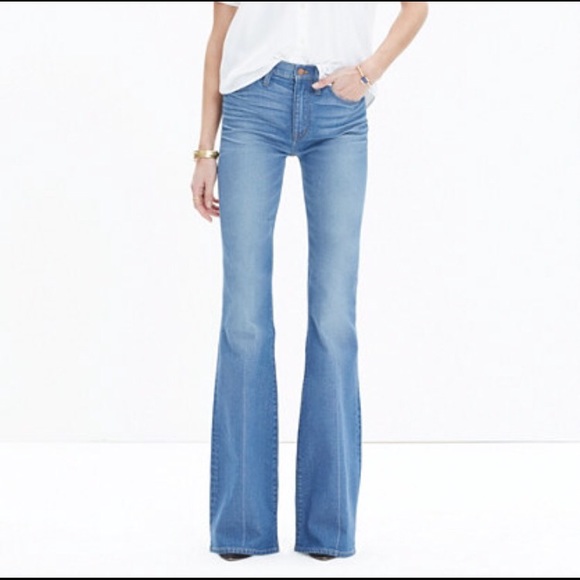 NWT Madewell Flea Market Flares in Maribel Wash 25