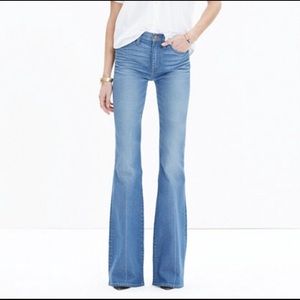 NWT Madewell Flea Market Flares in Maribel Wash 25