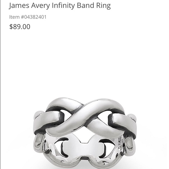 James Avery Infinity Ring
