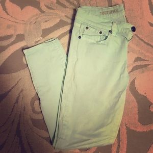 J Crew color denim