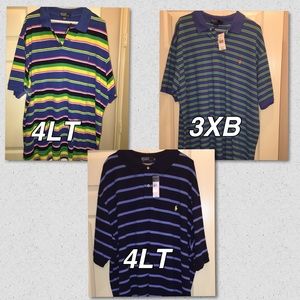Lot of 7 Men's Big & Tall Ralph Lauren Polo Shirts