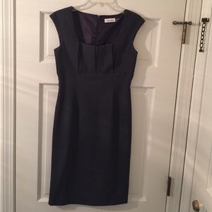 Calvin Klein Gray Suit Dress, Size 2