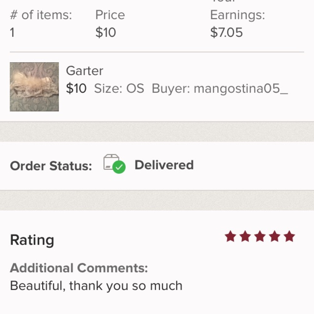 Buyer comments - Picture 2 of 7