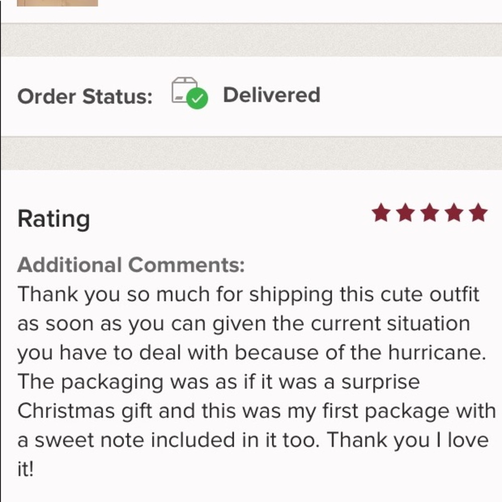Buyer comments - Picture 6 of 7