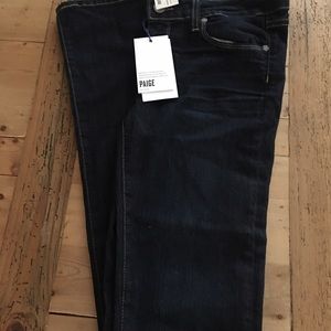New with tags, Paige Jeans size 28 Straight leg.