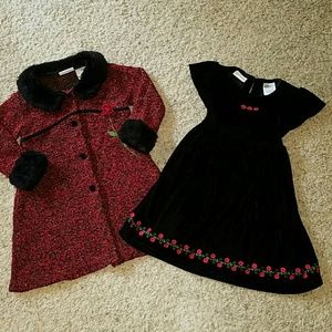 Blueberi Boulevard Girl's Dress w/ Jacket