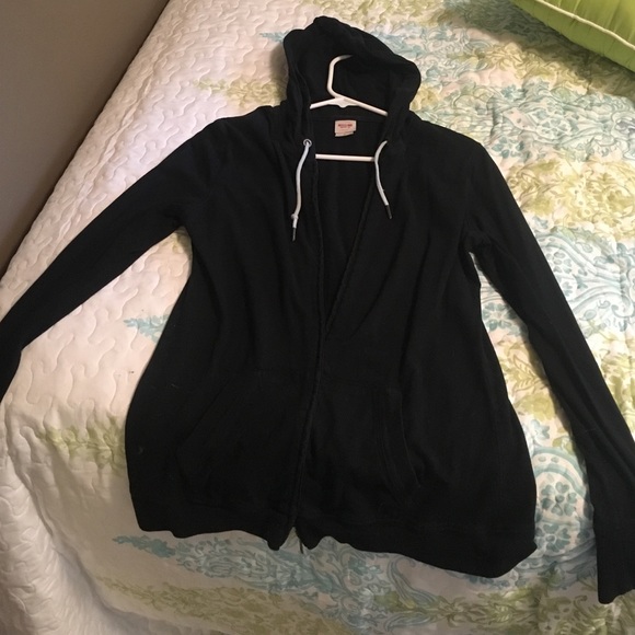 Black zip up