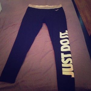 Black Nike dri-fit leggings XL