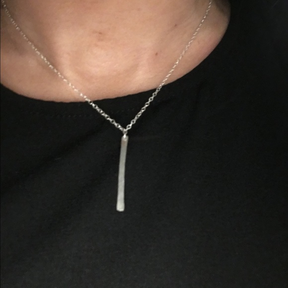 NWOT Sterling Silver Bar Necklace *SALE*
