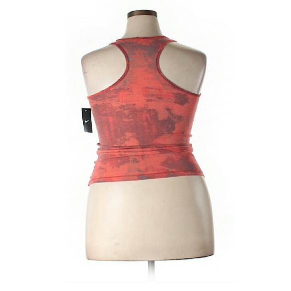 CLEARANCE Nike Coral Racerback Dri-Fit Workout Tank - Picture 2 of 3