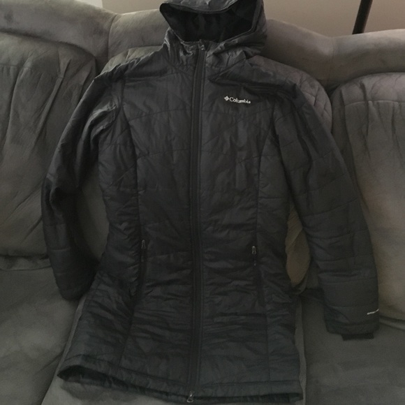 Columbia Omni heat black women's winter coat!