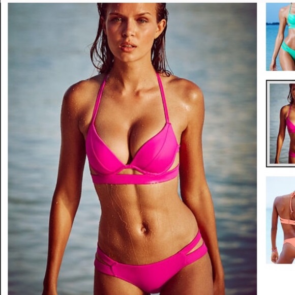 Victoria Secret banded hottie halter swimwear