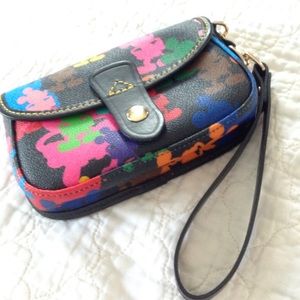 Mickey Mouse Dooney & Bourke Wristlet