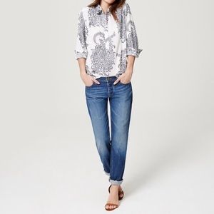 {LOFT} Boyfriend Jeans NWOT 26/2