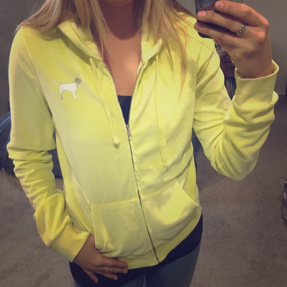 VS PINK Velour Track Jacket