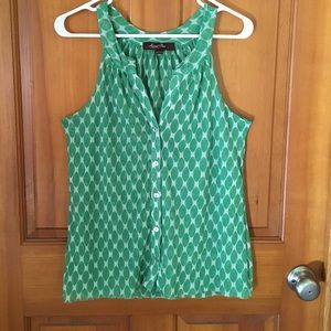 Anthropologie sleeveless blouse Sweet Pea Size S