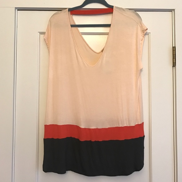 Bordeaux (Anthropologie) tunic style shirt