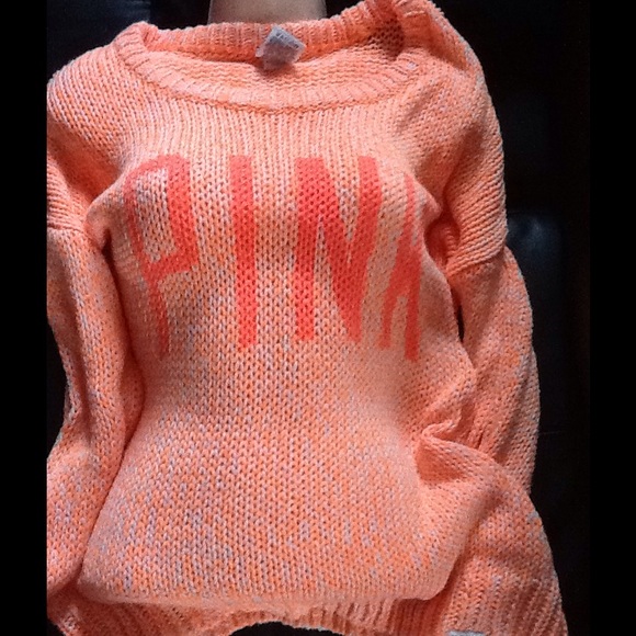 Pink Victoria's Secret Sweater - Picture 1 of 4