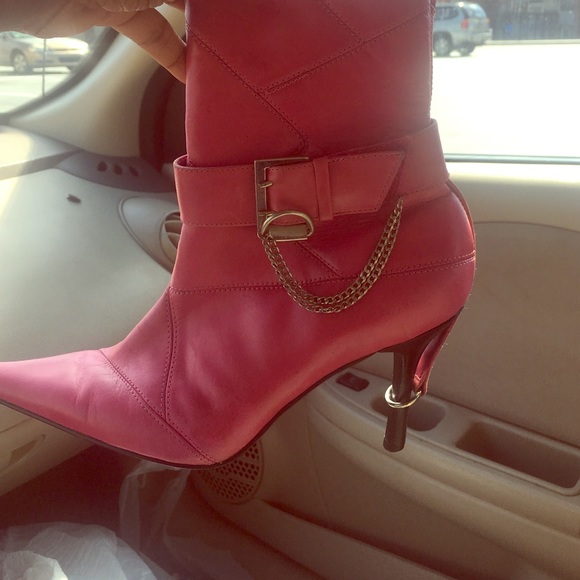 Pink 7 1/2 inch heels
