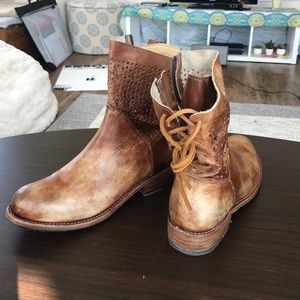 BED STU bridgewater tan driftwood boots