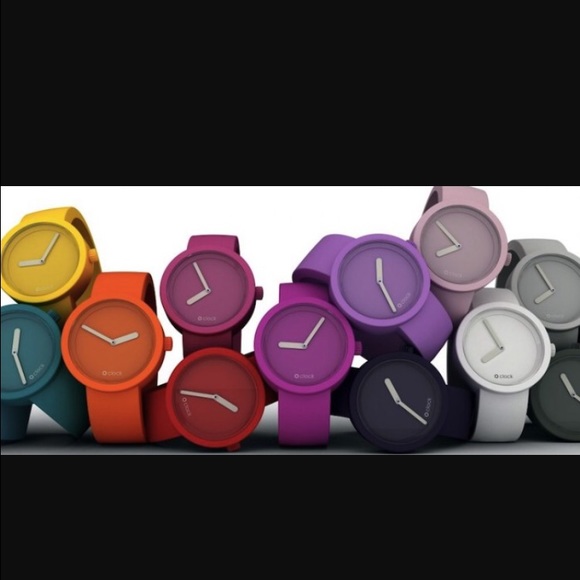 O Clock green watch