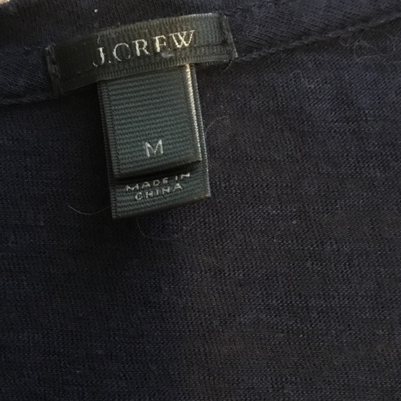 J. Crew Tops - J. Crew navy graphic tee J. Crew Tops - J. Crew navy graphic tee
