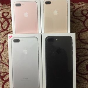 4 iPhone 7 plus brand new 128gb