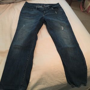 Cropped jeans