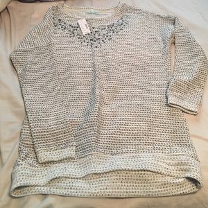 Beaded sweater