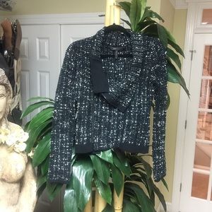Knit zippered Jacket