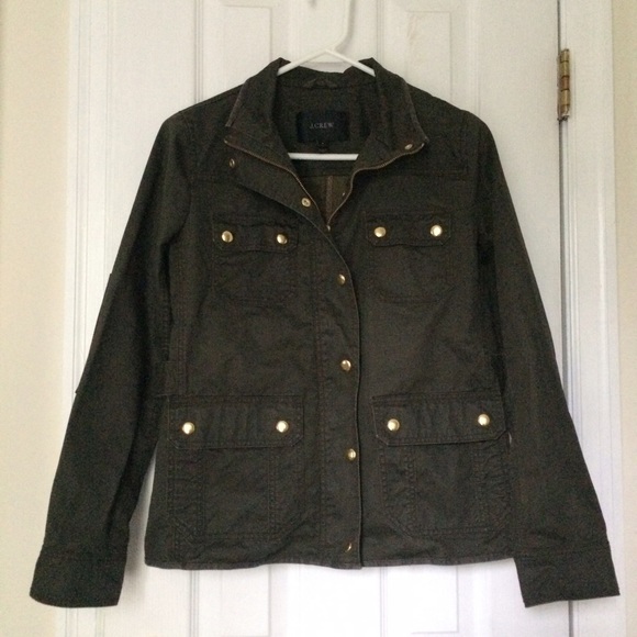 J.Crew Downtown Field Jacket, size small