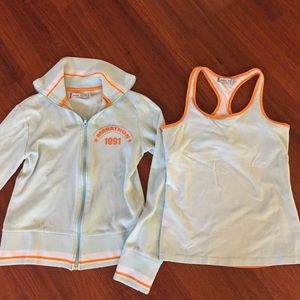 Three-piece vintage tracksuit