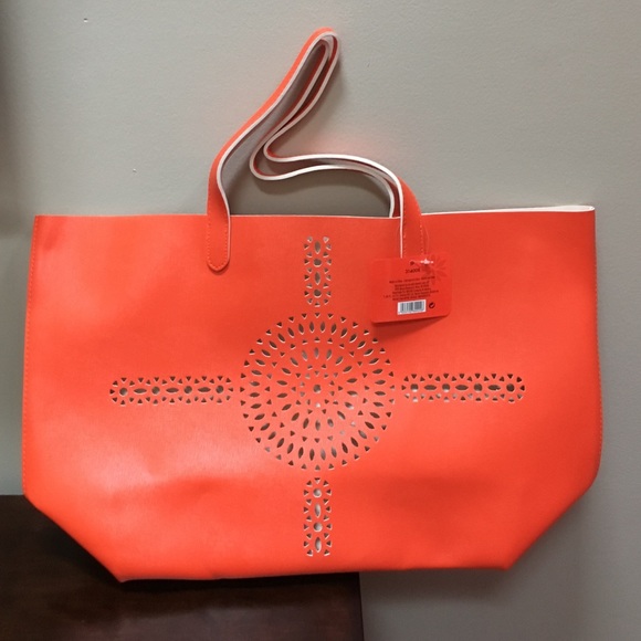 NWT - TANGERINE TOTE BAG