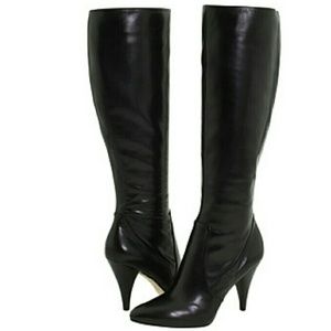 Via Spiga Shoes - Via Spiga V-Shanti Black Boots Via Spiga Shoes - Via Spiga V-Shanti Black Boots