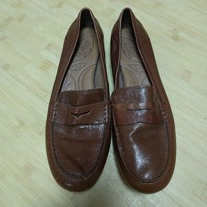 Born Leather Penny Loafers