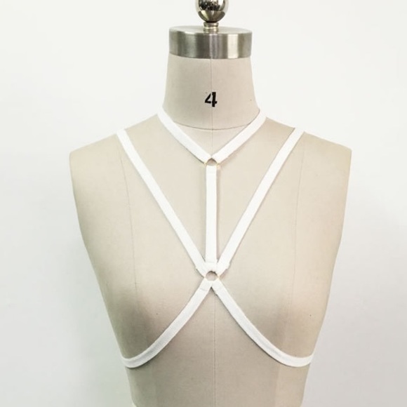 SALE! 🍾 Sexy white Body Harness - Picture 2 of 4