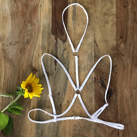 SALE! 🍾 Sexy white Body Harness - Picture 4 of 4
