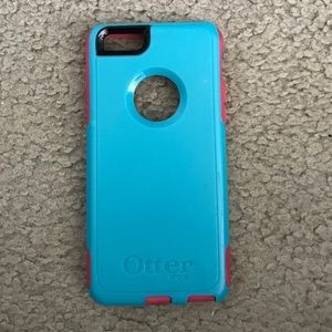 iPhone 6/6s Teal & Pink Otterbox Case