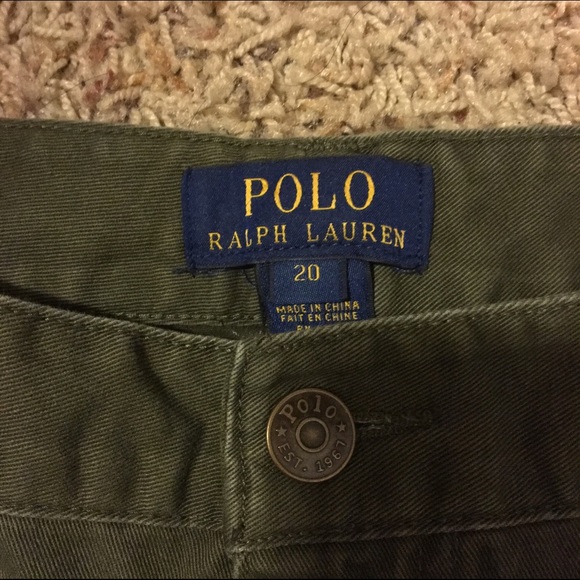 Olive green Polo jeans🏇