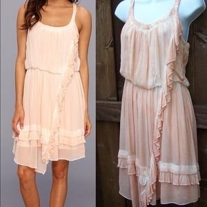 Free people Gauze tie-dye BoHo dress