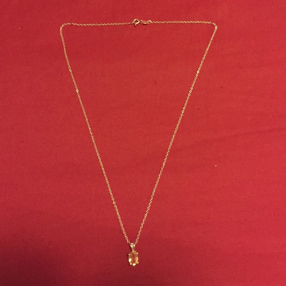 Yellow Diamond Necklace