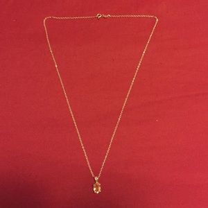 Yellow Diamond Necklace
