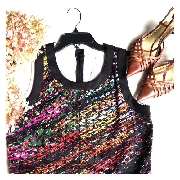 Spense Perforated Dress