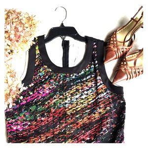 Spense Perforated Dress