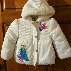 Frozen Disney puffy coat